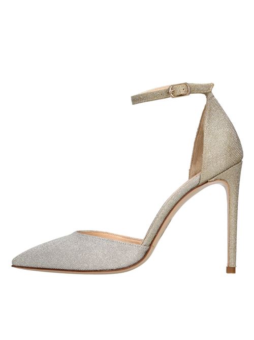 Slingback pumps in fabric SORELLE PEREGO | HL38/100 LUNAPLATINO